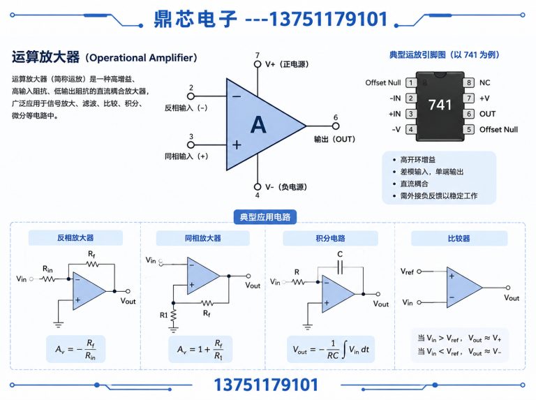 和田运算放大器展示图